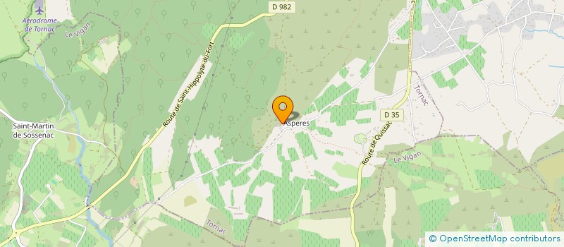 localisation de l'entreprise SCI GUILI  TORNAC