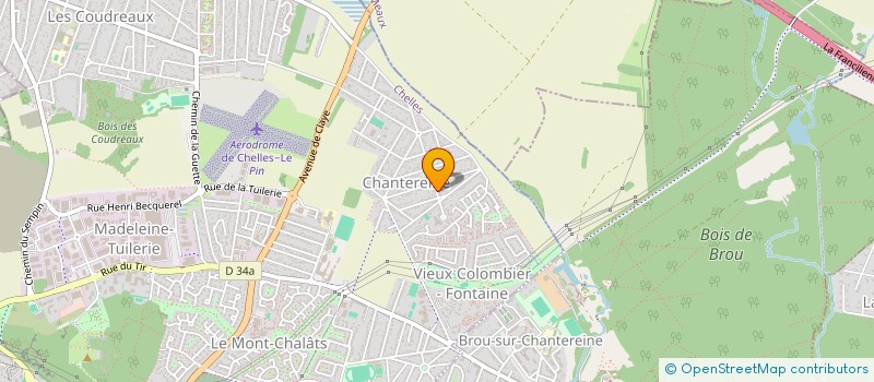 localisation de l'entreprise SCI GUILIONORE  CHELLES