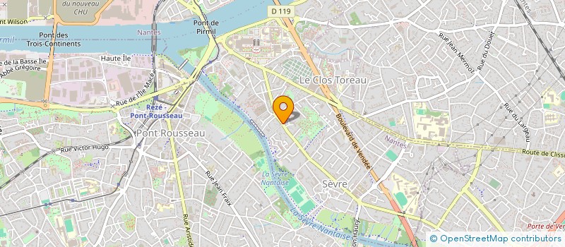 localisation de l'entreprise SCI GUILLARD-CABESTAN à NANTES