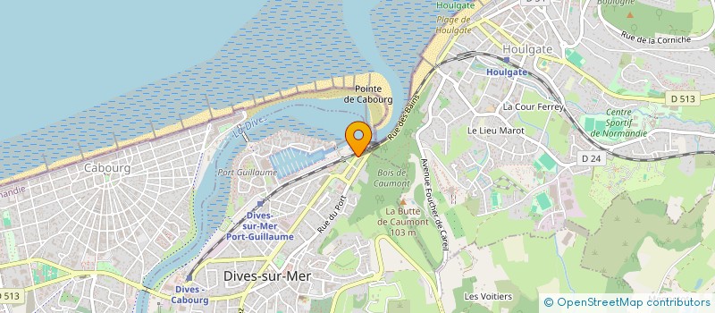localisation de l'entreprise SCI GUILLAUME à DIVES-SUR-MER