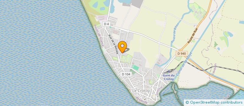localisation de l'entreprise SCI GUILLAUME à LE CROTOY