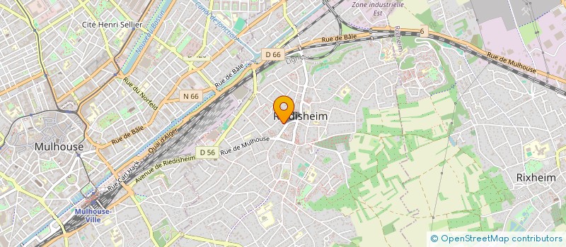 localisation de l'entreprise SCI GUILLAUME  RIEDISHEIM