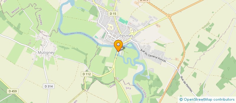 localisation de l'entreprise SCI GUILLAUME  PESMES