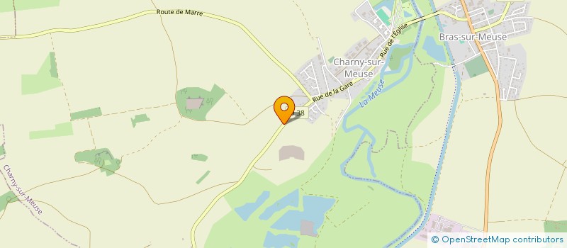 localisation de l'entreprise SCI GUILLAUME à CHARNY-SUR-MEUSE