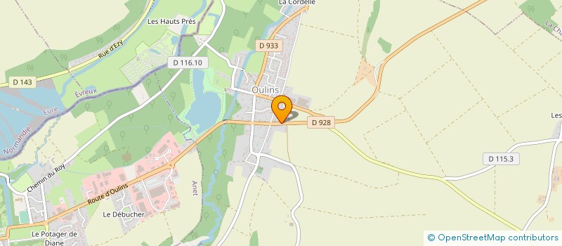 localisation de l'entreprise SCI GUILLAUME à LE MESNIL-SIMON