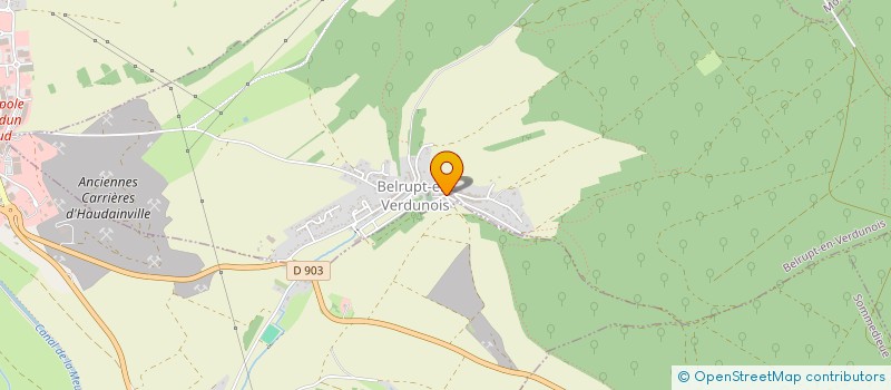 localisation de l'entreprise SCI GUILLAUME à BELRUPT-EN-VERDUNOIS