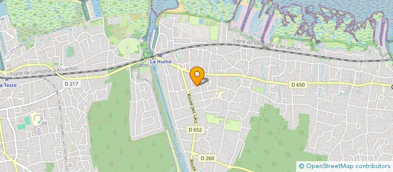 localisation de l'entreprise SCI GUILLAUME AZUR  GUJAN-MESTRAS