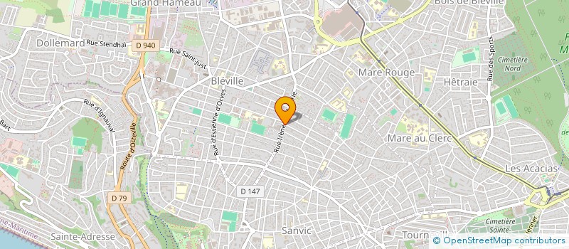 localisation de l'entreprise SCI GUILLAUME BIGNON à LE HAVRE