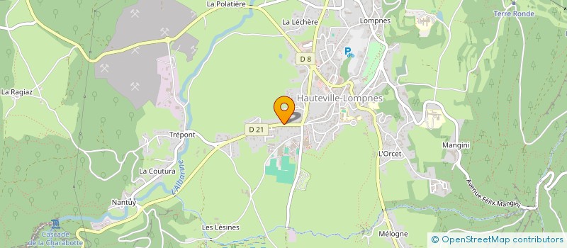 localisation de l'entreprise SCI GUILLAUME ET LAURENT DESCHOMBECK  PLATEAU D'HAUTEVILLE