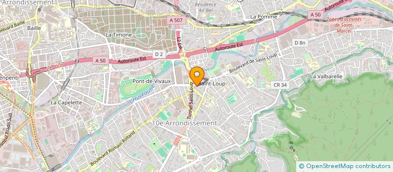 localisation de l'entreprise SCI GUILLAUME VALS à MARSEILLE