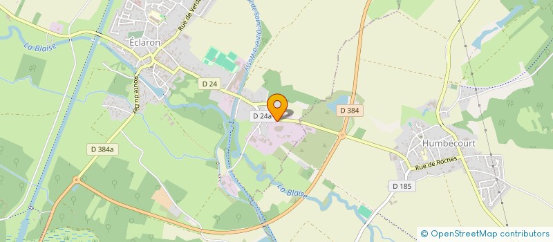 localisation de l'entreprise SCI GUILLAUMEE à ECLARON-BRAUCOURT-SAINTE-LIVIERE
