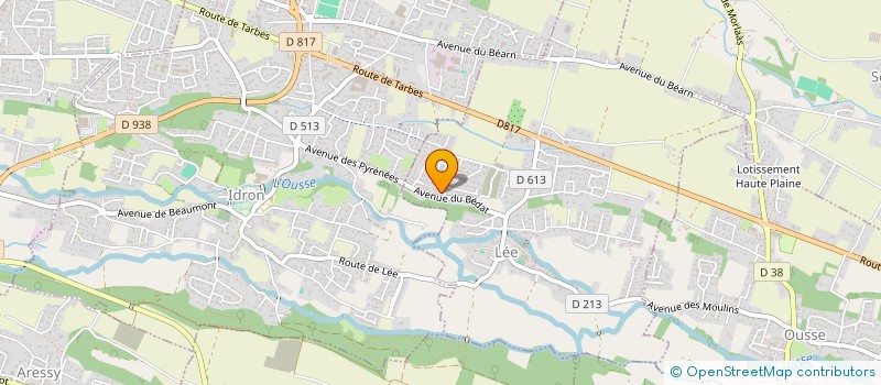 localisation de l'entreprise SCI GUILLAUMET  LEE