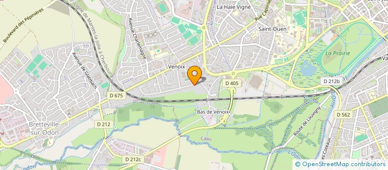localisation de l'entreprise SCI GUILLEBAUD à CAEN