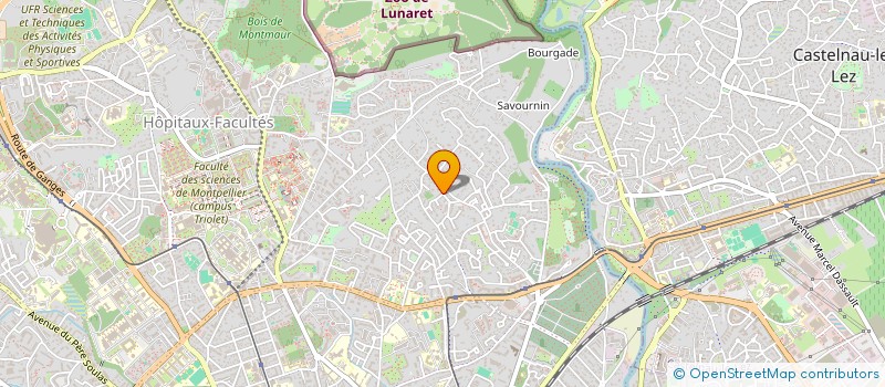 localisation de l'entreprise SCI GUILLEM à MONTPELLIER