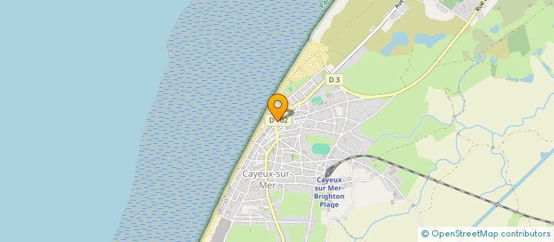 localisation de l'entreprise SCI GUILLEMARD à CAYEUX-SUR-MER