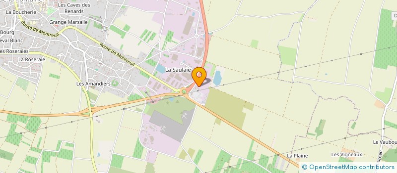 localisation de l'entreprise SCI GUILLEMET  DOUE-EN-ANJOU