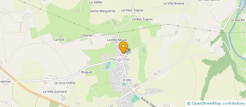 localisation de l'entreprise SCI GUILLEMIN  HELLEAN