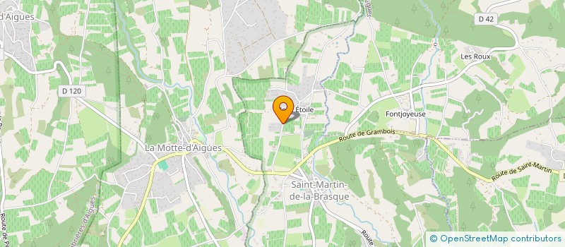 localisation de l'entreprise SCI GUILLEMIN CONCEPT  SAINT-MARTIN-DE-LA-BRASQUE