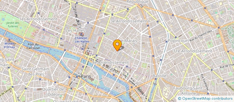 localisation de l'entreprise SCI GUILLEMITES  PARIS