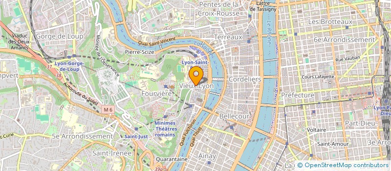 localisation de l'entreprise SCI GUILLEPOITOU  LYON