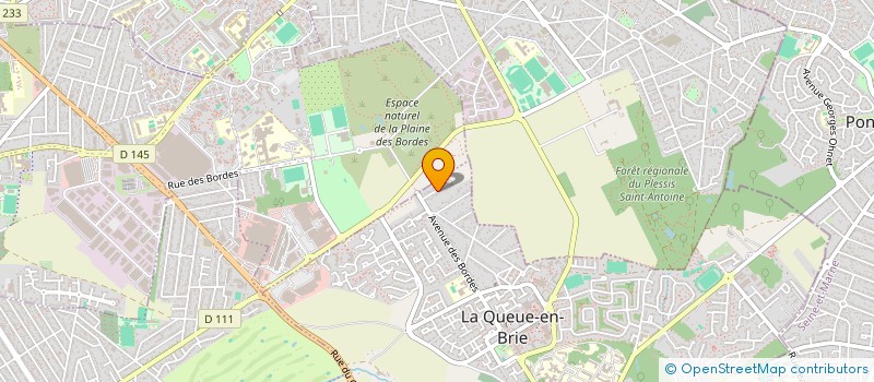 localisation de l'entreprise SCI GUILLERIC  LA QUEUE-EN-BRIE