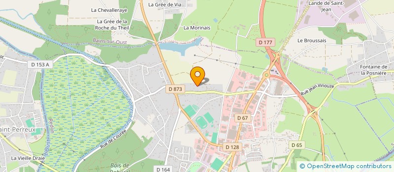 localisation de l'entreprise SCI GUILLET  REDON