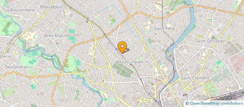 localisation de l'entreprise SCI GUILLET  NANTES