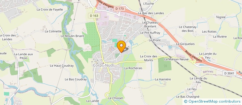 localisation de l'entreprise SCI GUILLEUX, SOCIETE EN LIQUIDATION  CORPS-NUDS