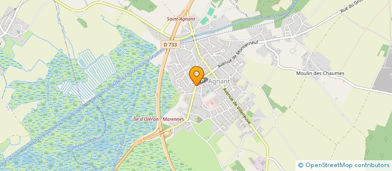 localisation de l'entreprise SCI GUILLIAS  SAINT-AGNANT