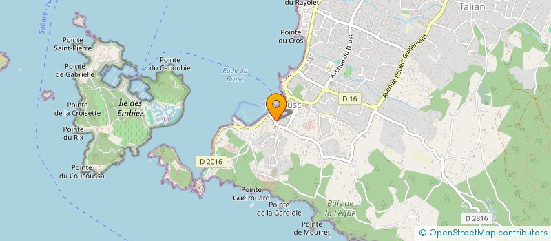 localisation de l'entreprise SCI GUILLMERIC à SIX-FOURS-LES-PLAGES