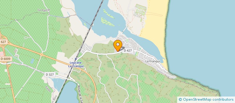 localisation de l'entreprise SCI GUILLON à LEUCATE