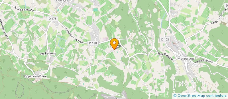 localisation de l'entreprise SCI GUILLON  OPPEDE