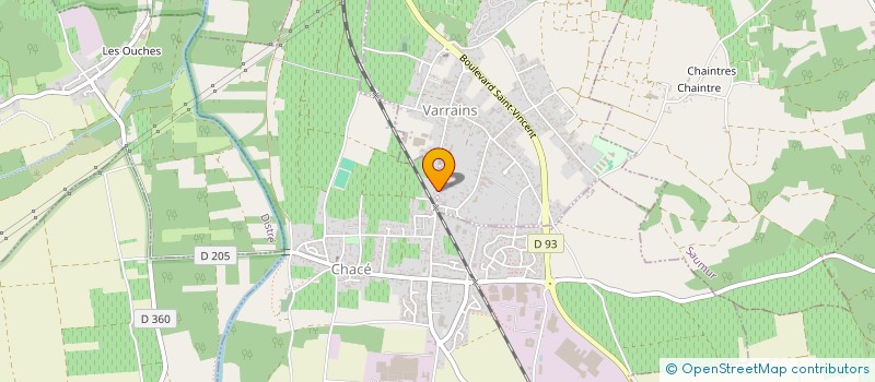 localisation de l'entreprise SCI GUILLON HIDALGO  BELLEVIGNE-LES-CHATEAUX