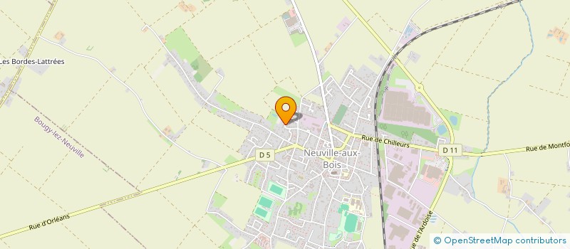 localisation de l'entreprise SCI GUILLOTEAU à NEUVILLE-AUX-BOIS