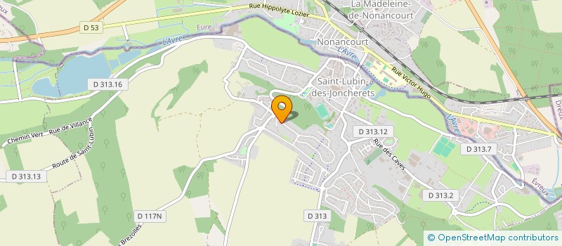 localisation de l'entreprise SCI GUILLOTIN à SAINT-LUBIN-DES-JONCHERETS