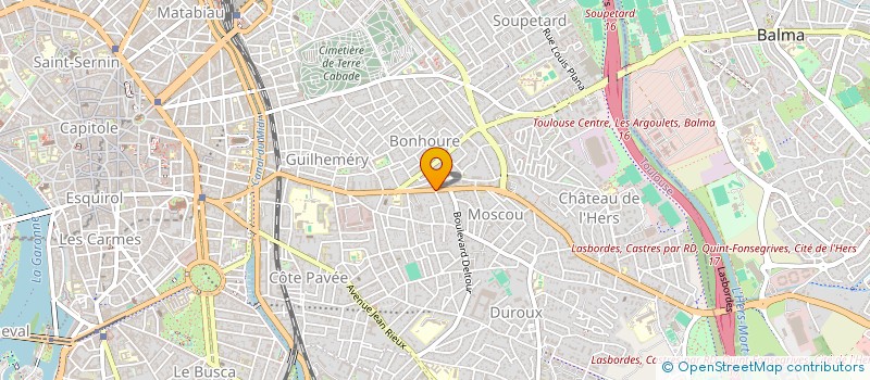 localisation de l'entreprise SCI GUILLOTREAU à TOULOUSE
