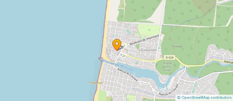 localisation de l'entreprise SCI GUILLY ISLAND  MIMIZAN