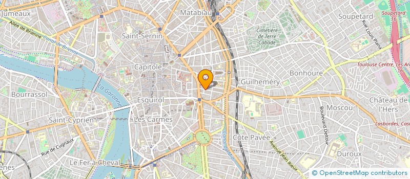 localisation de l'entreprise SCI GUILMAR à TOULOUSE