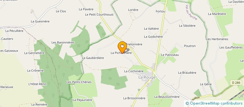 localisation de l'entreprise SCI GUILOSOL à VAL-AU-PERCHE