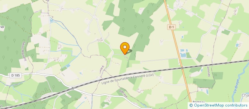 localisation de l'entreprise SCI GUILPAIN  LAMNAY