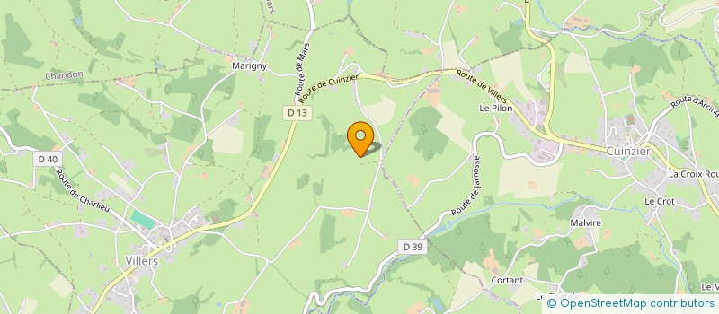 localisation de l'entreprise SCI GUILVAREN  VILLERS