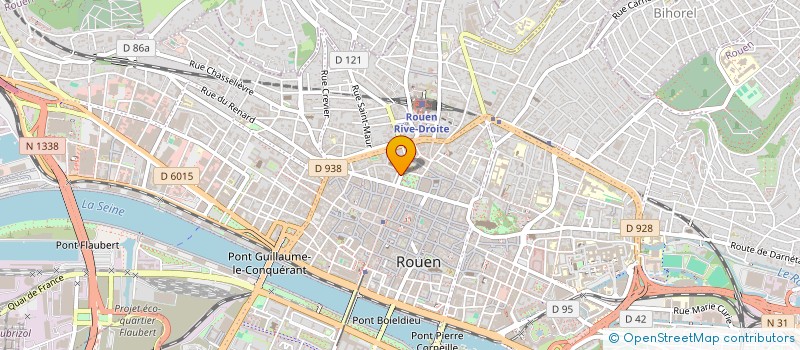 localisation de l'entreprise SCI GUIMA  ROUEN