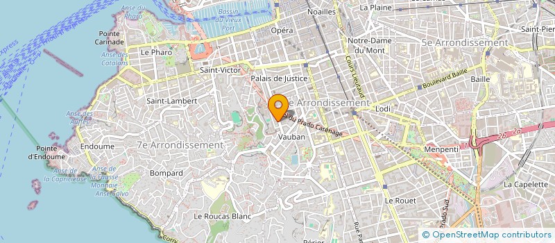 localisation de l'entreprise SCI GUIMA à MARSEILLE
