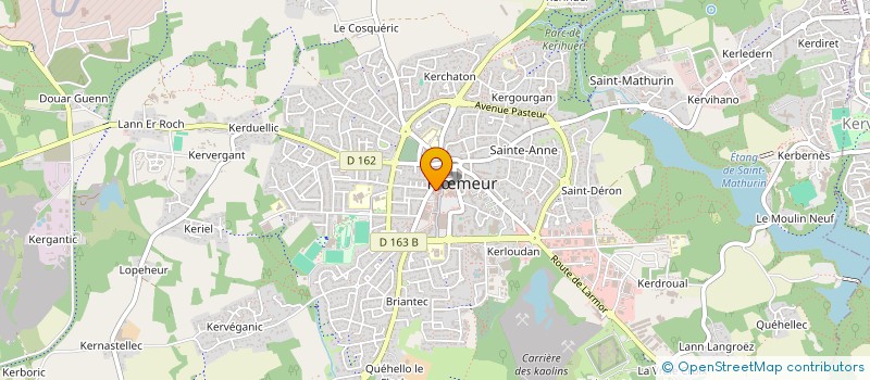 localisation de l'entreprise SCI GUIMACOR à PLOEMEUR