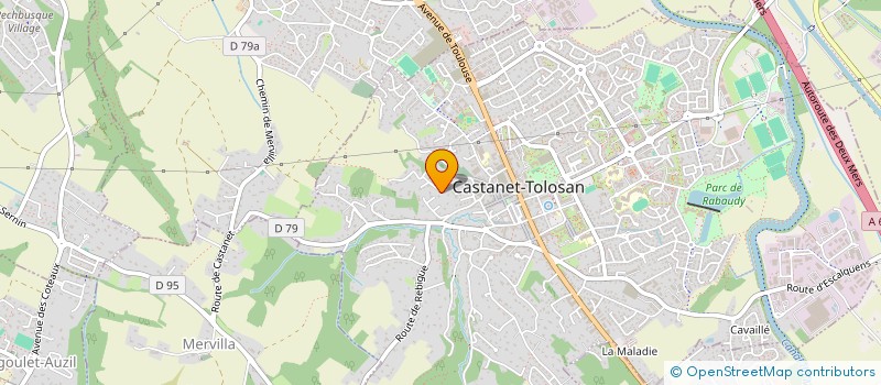 localisation de l'entreprise SCI GUIMAEL à CASTANET-TOLOSAN