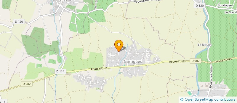 localisation de l'entreprise SCI GUIMAKO  GARRIGUES-SAINTE-EULALIE