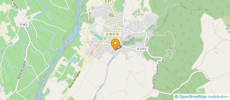localisation de l'entreprise SCI GUIMAR  ANIANE