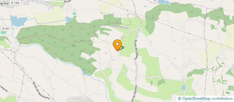 localisation de l'entreprise SCI GUIMAR  ROCHETOIRIN