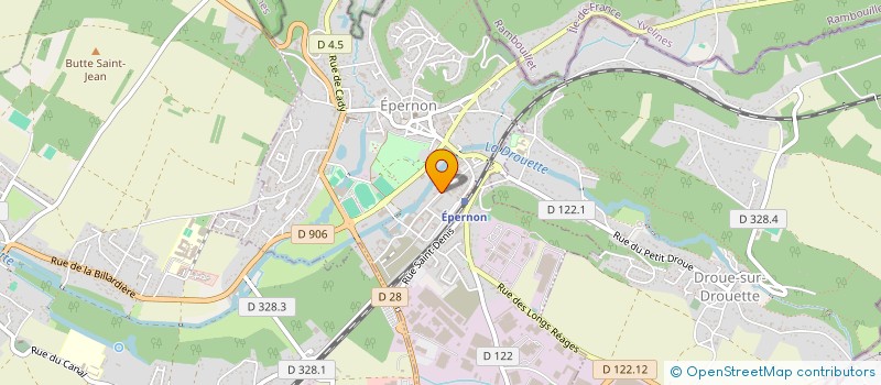 localisation de l'entreprise SCI GUIMER à EPERNON