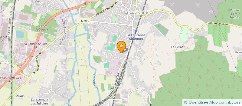 localisation de l'entreprise SCI GUIMES  LA COURONNE